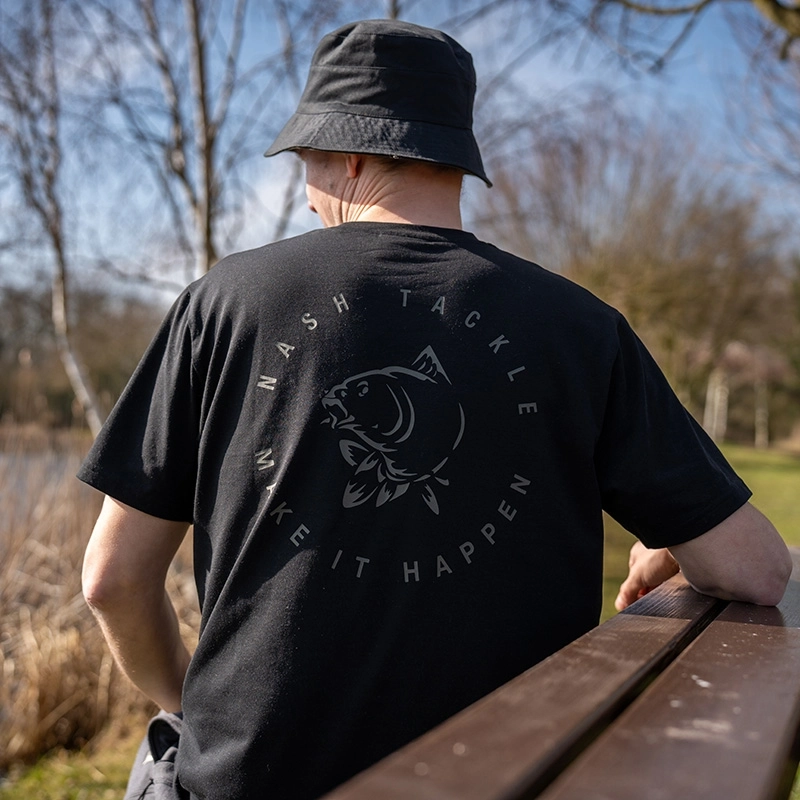 Nash Make It Happen Carp Logo T-Shirt Black